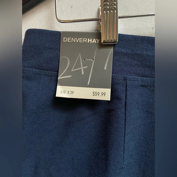 NWT Denver Haynes Pantalon Court  Pants Sz 29 - Picture 9 of 11